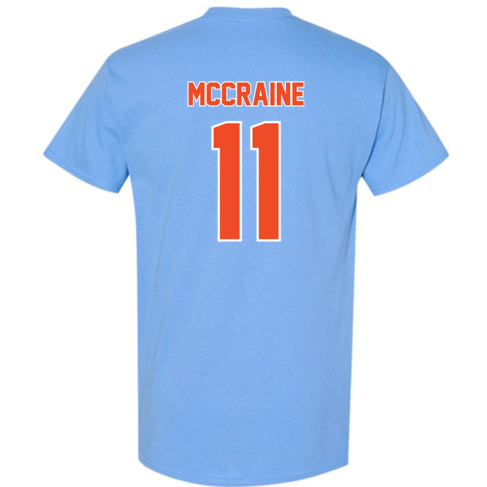 Auburn - NCAA Baseball : Brandon McCraine - Sky Blue T-Shirt-1