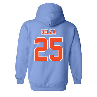 Auburn - NCAA Baseball : Taylor Belza - Sky Blue Hooded Sweatshirt-1