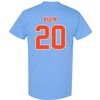 Auburn - NCAA Baseball : Marcel Kulik - Sky Blue T-Shirt-1