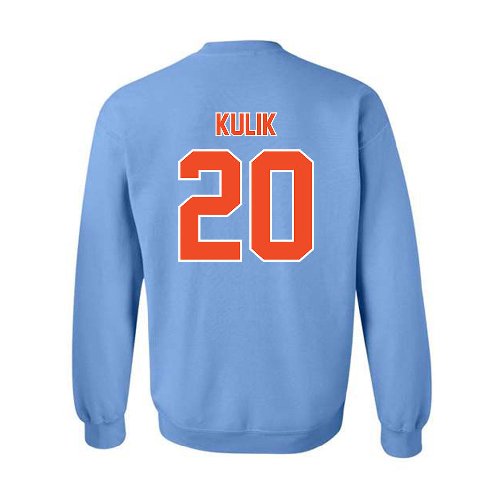 Auburn - NCAA Baseball : Marcel Kulik - Sky Blue Crewneck Sweatshirt-1