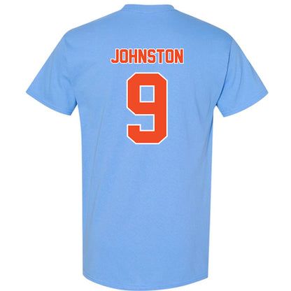 Auburn - NCAA Baseball : Jett Johnston - Sky Blue T-Shirt-1