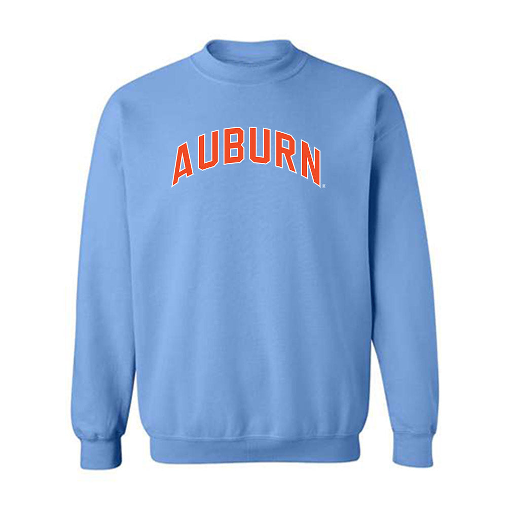 Auburn - NCAA Baseball : Carson Liedel - Sky Blue Crewneck Sweatshirt-0