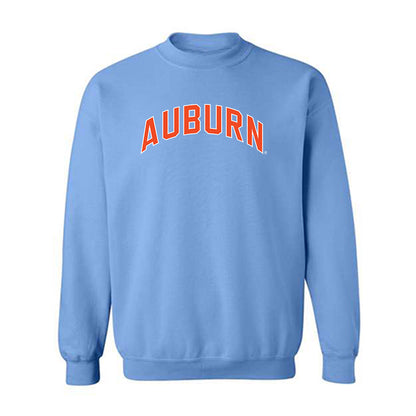 Auburn - NCAA Baseball : Carson Liedel - Sky Blue Crewneck Sweatshirt-0