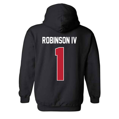 Georgia - NCAA Football : Ellis Robinson IV - Helmet Shersey Hooded Sweatshirt-1