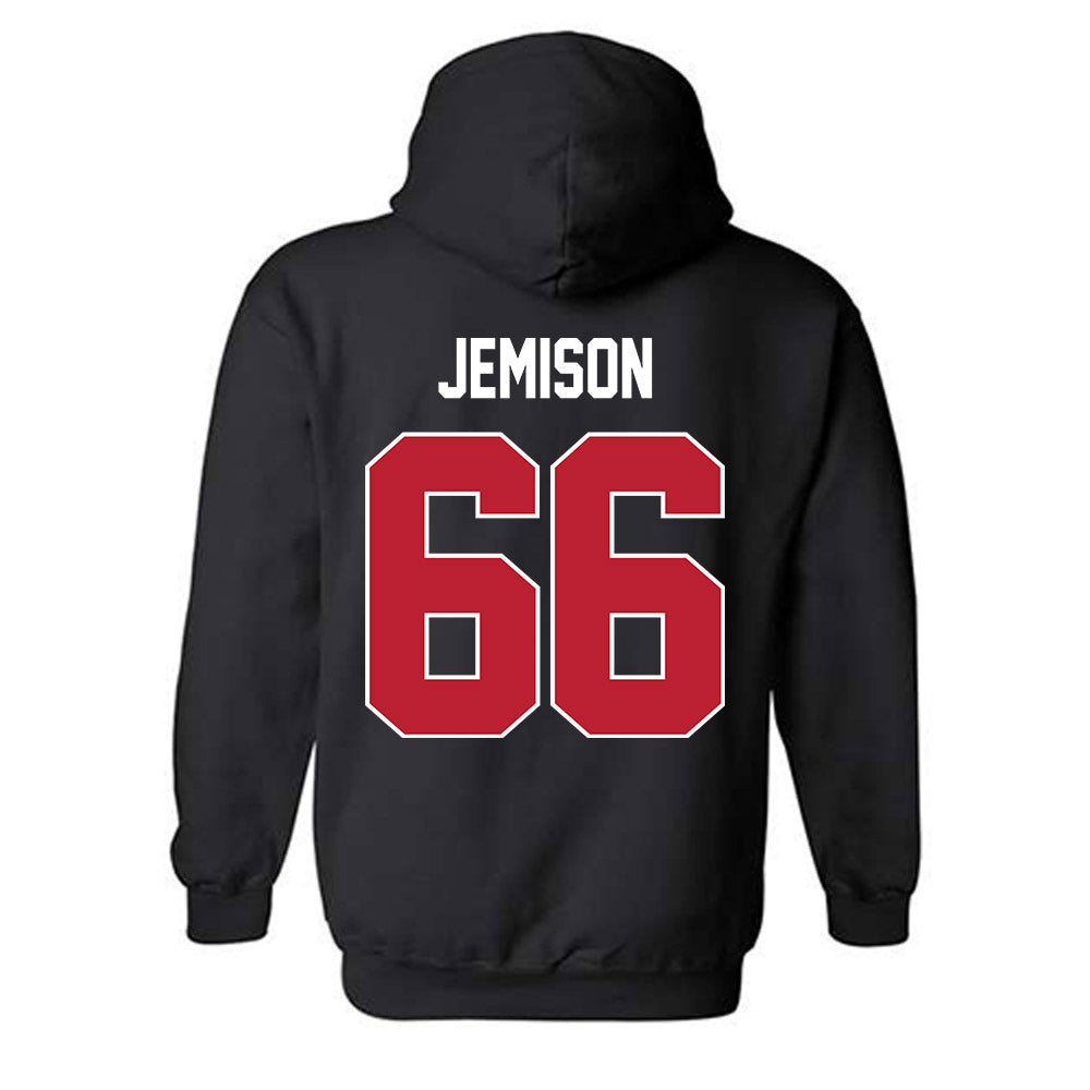 Georgia - NCAA Football : Tyreek Jemison - Helmet Shersey Hooded Sweatshirt-1