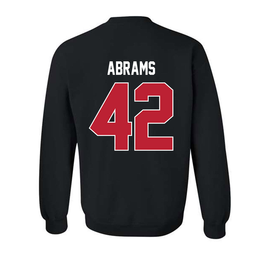 Georgia - NCAA Football : Nick Abrams - Helmet Shersey Crewneck Sweatshirt-1