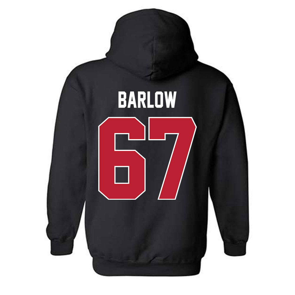 Georgia - NCAA Football : Clinton Barlow - Helmet Shersey Hooded Sweatshirt-1