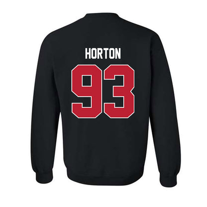 Georgia - NCAA Football : Carter Horton - Helmet Shersey Crewneck Sweatshirt-1