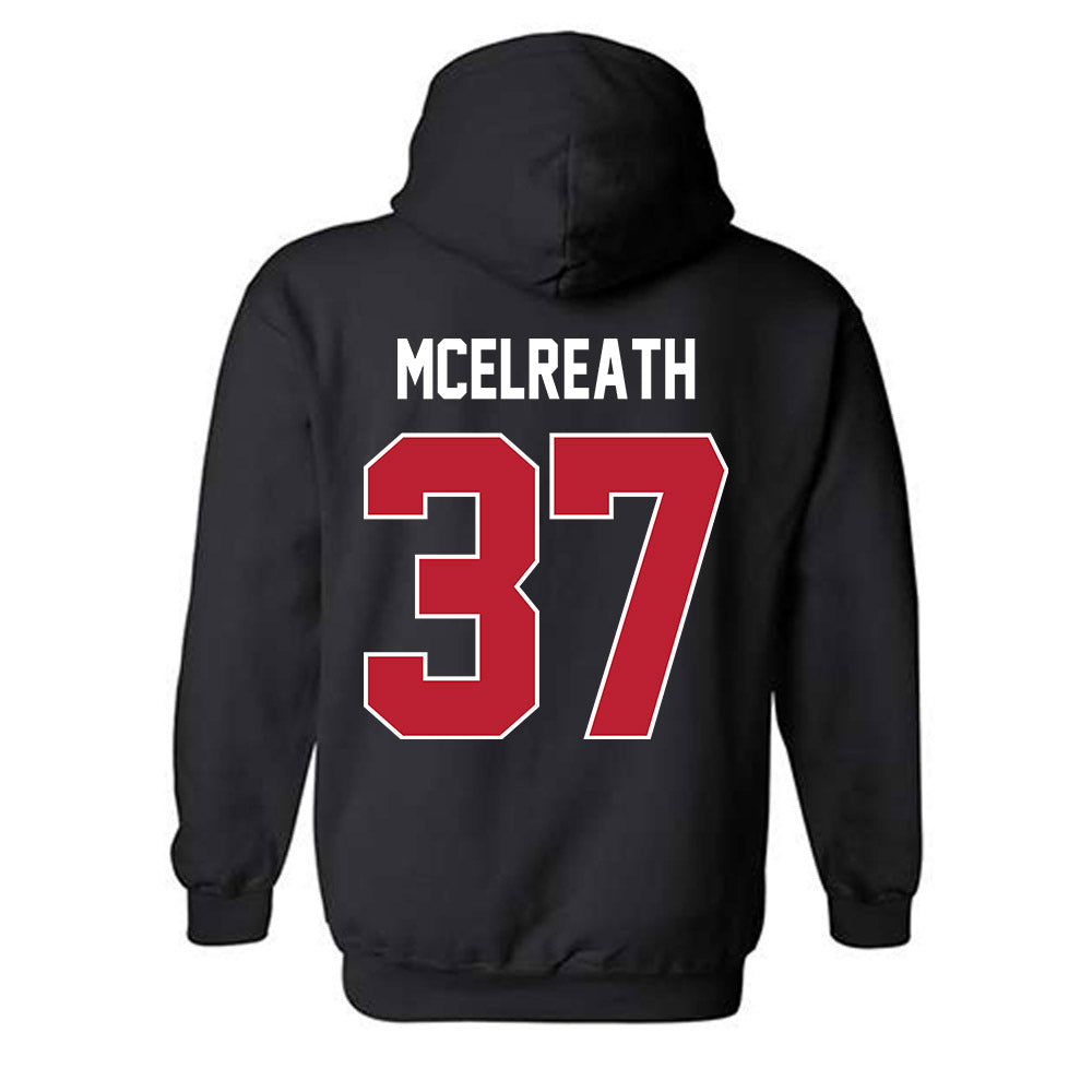 Georgia - NCAA Football : Benjamin McElreath - Helmet Shersey Hooded Sweatshirt-1