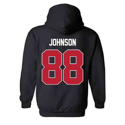 Georgia - NCAA Football : Nasir Johnson - Helmet Shersey Hooded Sweatshirt-1