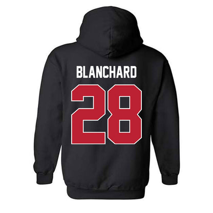 Georgia - NCAA Football : Walter Blanchard - Helmet Shersey Hooded Sweatshirt-1