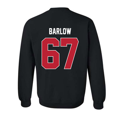 Georgia - NCAA Football : Clinton Barlow - Helmet Shersey Crewneck Sweatshirt-1