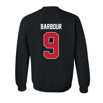 Georgia - NCAA Football : Ethan Barbour - Helmet Shersey Crewneck Sweatshirt-1