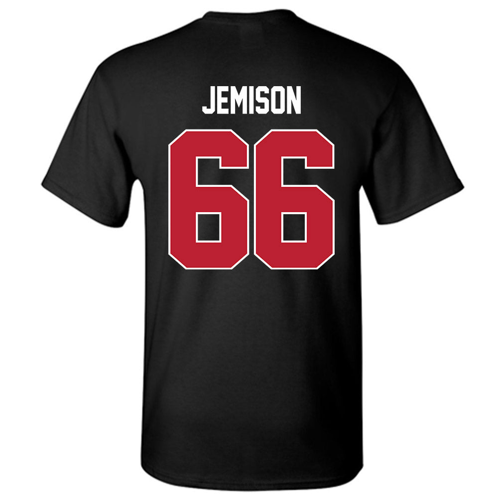 Georgia - NCAA Football : Tyreek Jemison - Helmet Shersey T-Shirt-1