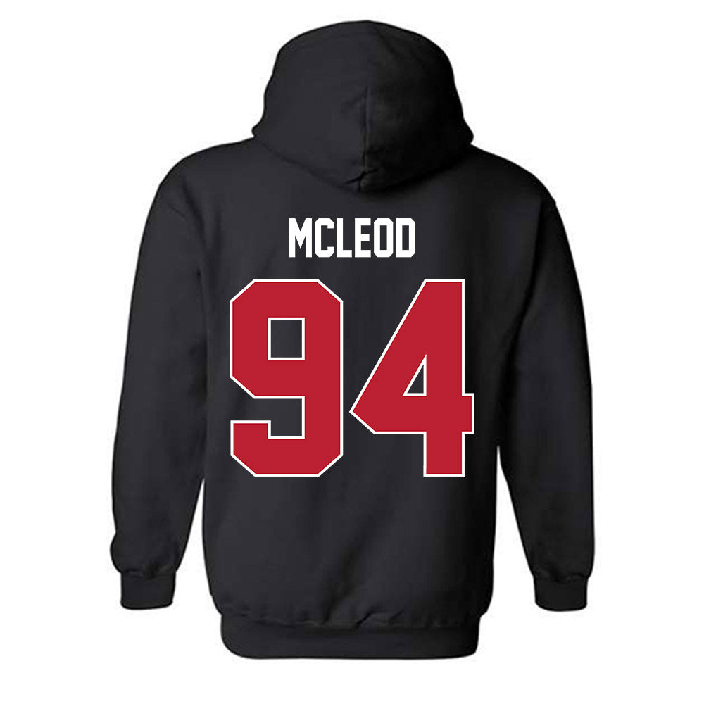 Georgia - NCAA Football : Xzavier McLeod - Helmet Shersey Hooded Sweatshirt-1