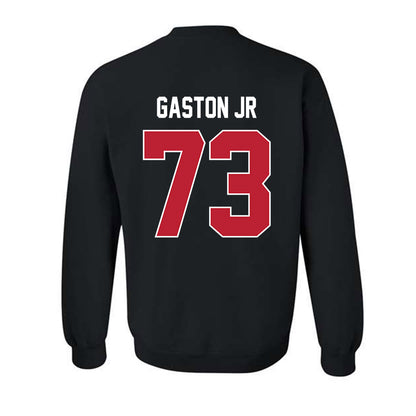 Georgia - NCAA Football : Juan Gaston Jr - Helmet Shersey Crewneck Sweatshirt-1