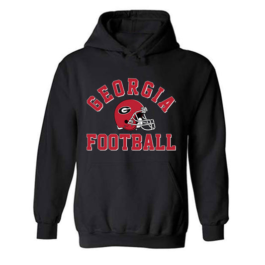 Georgia - NCAA Football : AJ Lonon - Helmet Shersey Hooded Sweatshirt-0