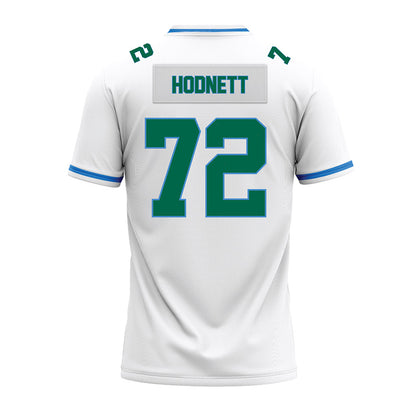 Tulane - NCAA Football : Mitch Hodnett - White Premium Football Jersey-1