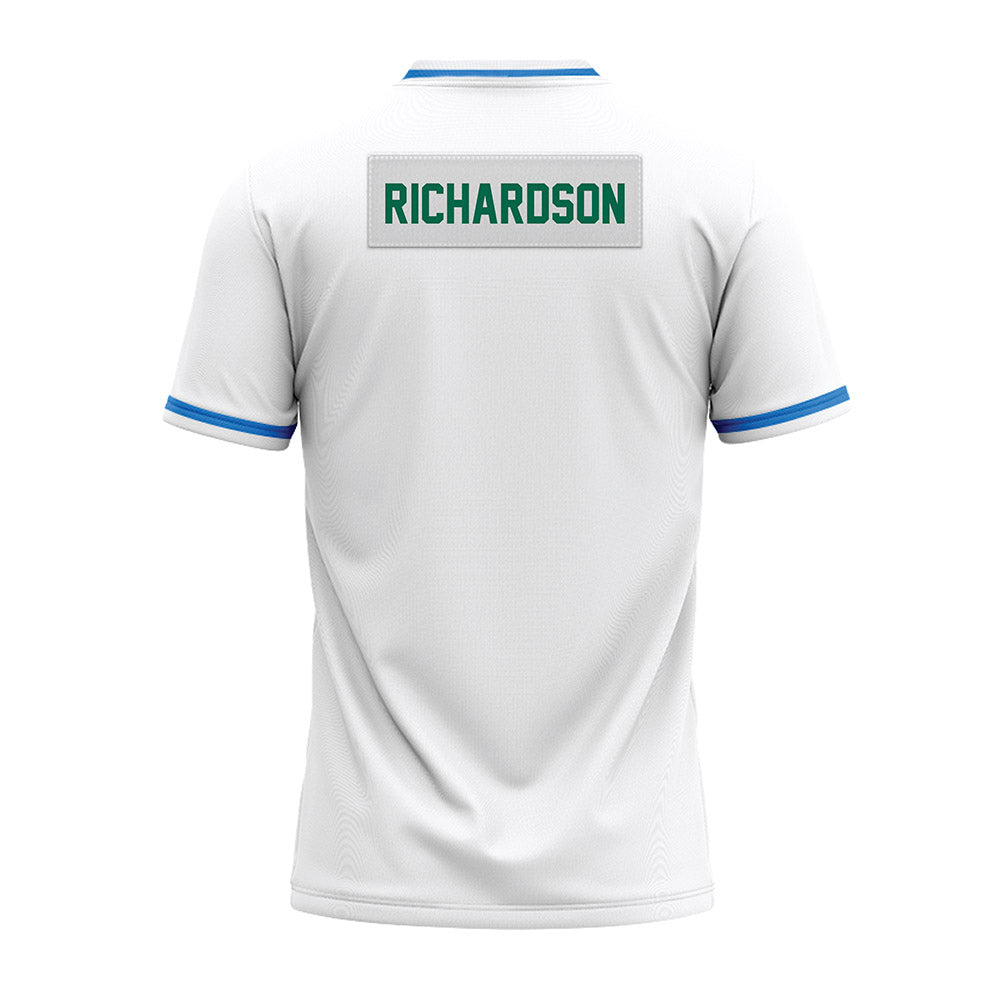 Tulane - NCAA Football : Bredell Richardson - White Premium Football Jersey-1