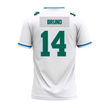 Tulane - NCAA Football : Dagan Bruno - White Premium Football Jersey-1