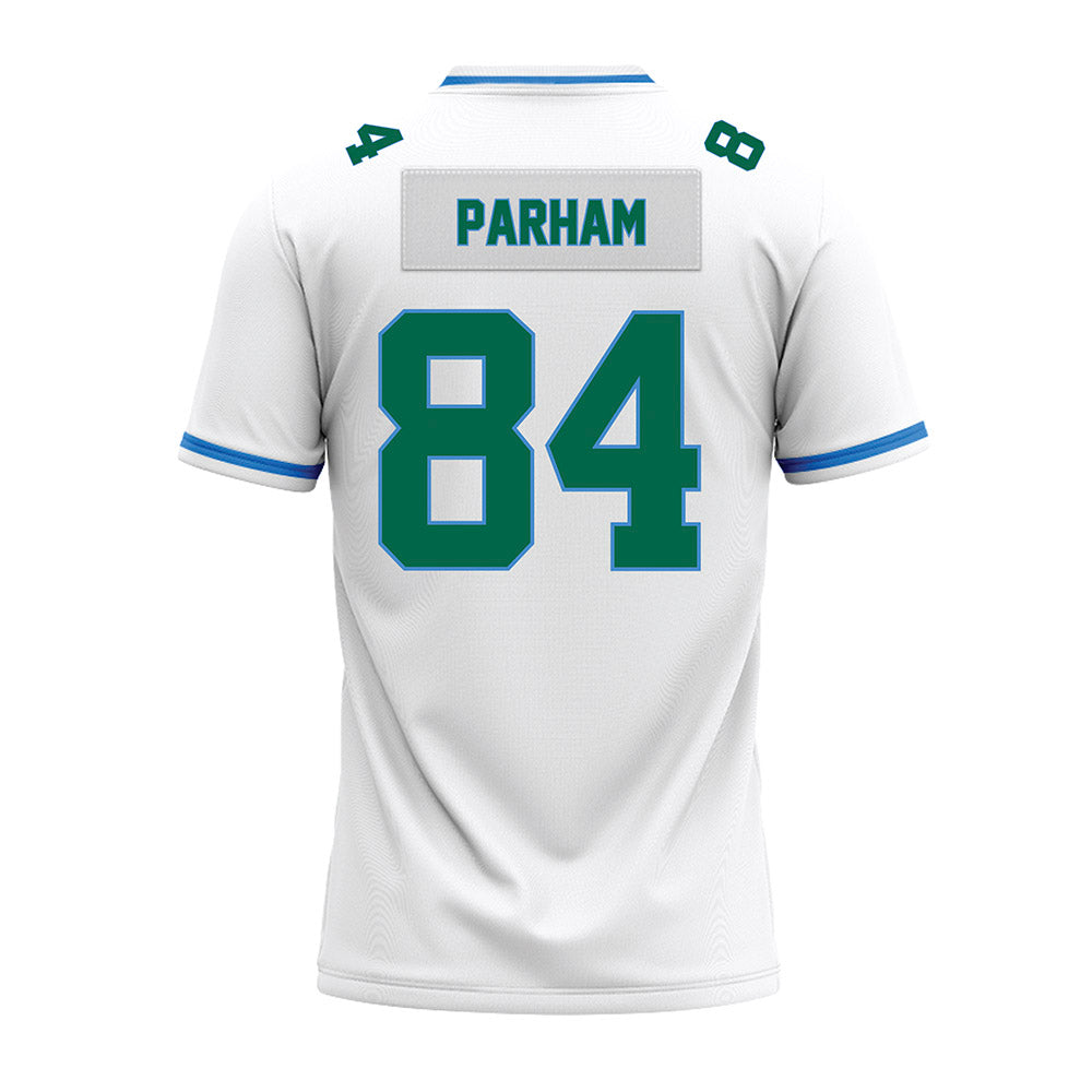 Tulane - NCAA Football : Antwaun Parham - White Premium Football Jersey-1