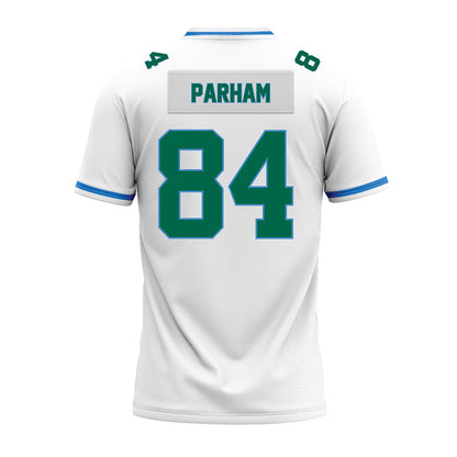 Tulane - NCAA Football : Antwaun Parham - White Premium Football Jersey-1