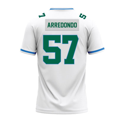 Tulane - NCAA Football : Jason Arredondo - White Premium Football Jersey-1
