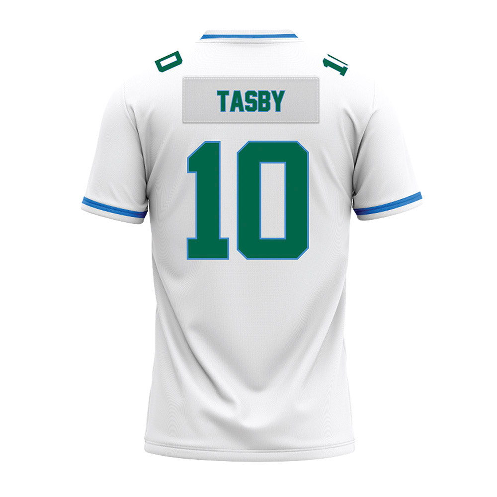 Tulane - NCAA Football : Kellen Tasby - White Premium Football Jersey-1