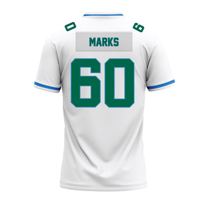 Tulane - NCAA Football : Gavin Marks - White Premium Football Jersey-1