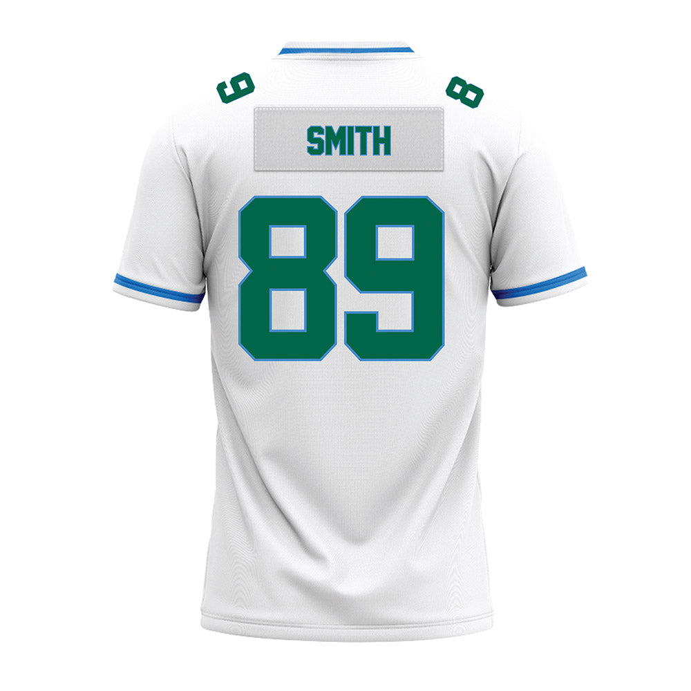 Tulane - NCAA Football : Miles Smith - White Premium Football Jersey-1