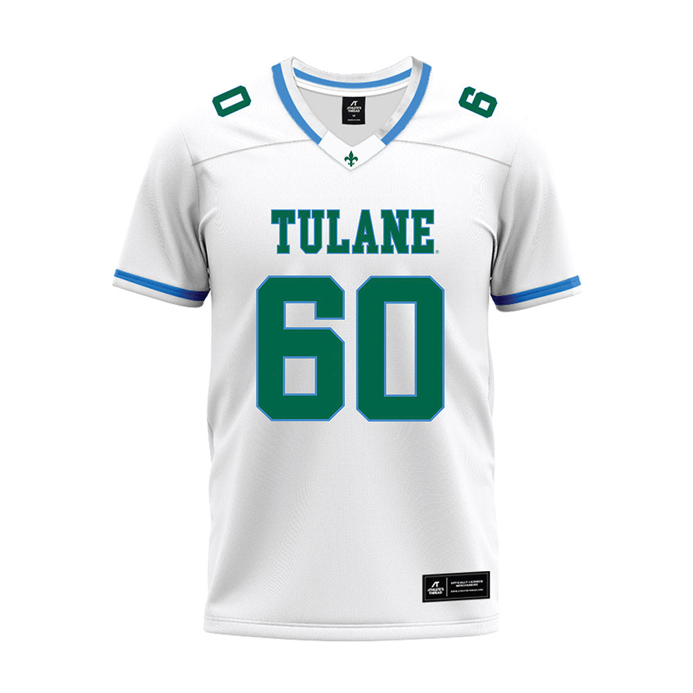 Tulane - NCAA Football : Gavin Marks - White Premium Football Jersey-0