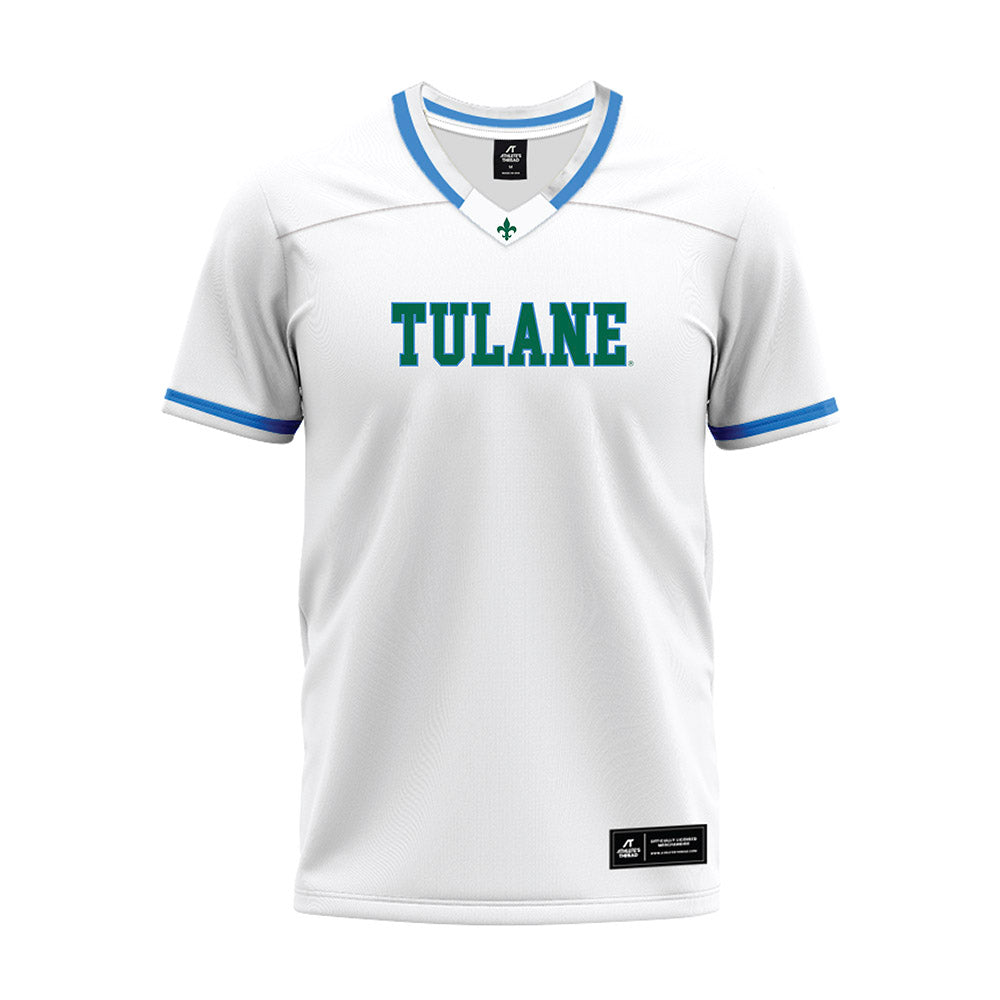 Tulane - NCAA Football : Bredell Richardson - White Premium Football Jersey-0