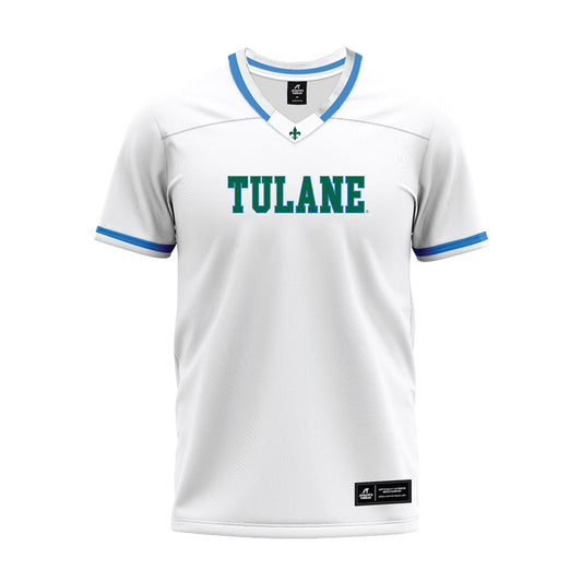 Tulane - NCAA Football : Bredell Richardson - White Premium Football Jersey-0
