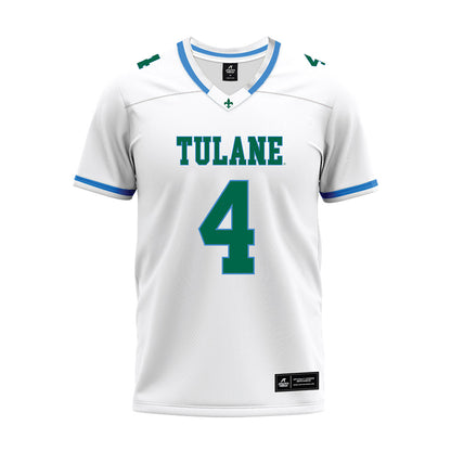 Tulane - NCAA Football : Chris Rodgers - White Premium Football Jersey-0