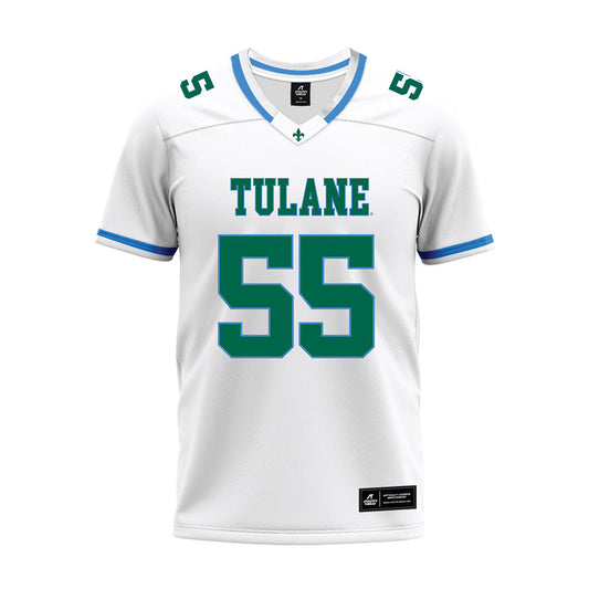 Tulane - NCAA Football : Nick Witherspoon - White Premium Football Jersey-0