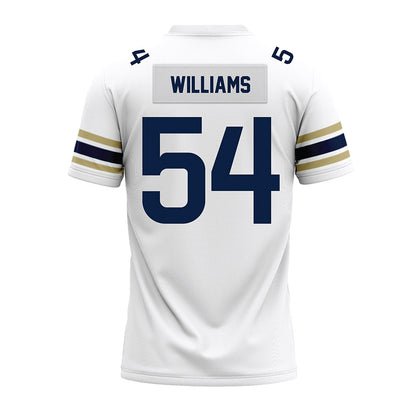 Akron - NCAA Football : Tyhler Williams - White Premium Football Jersey-1
