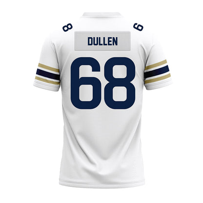 Akron - NCAA Football : Darrion Dullen - White Premium Football Jersey-1