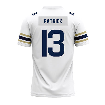 Akron - NCAA Football : Sean Patrick - White Premium Football Jersey-1