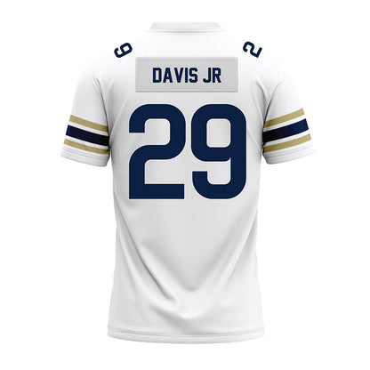 Akron - NCAA Football : Tairan Davis jr - White Premium Football Jersey-1
