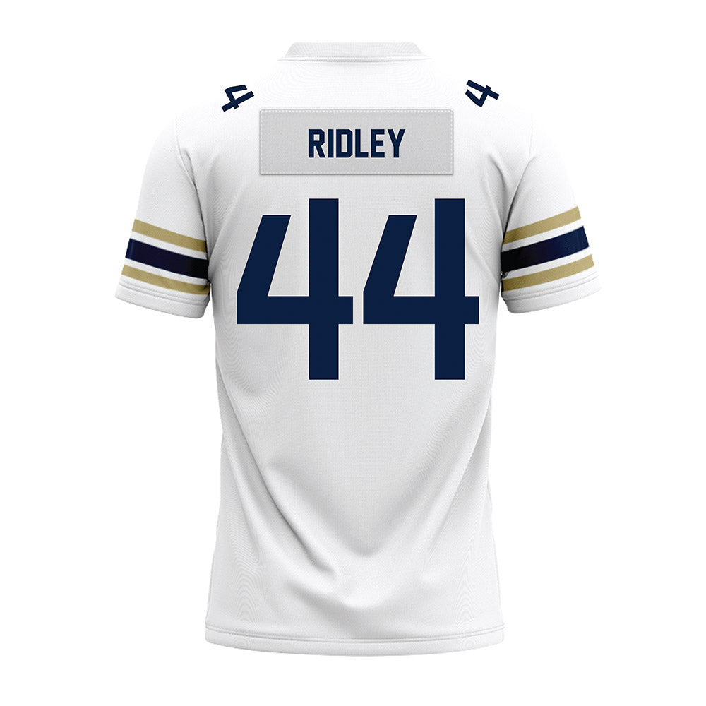 Akron - NCAA Football : Jasun Ridley - White Premium Football Jersey-1