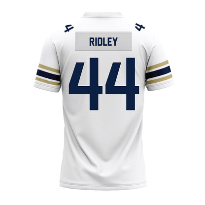 Akron - NCAA Football : Jasun Ridley - White Premium Football Jersey-1