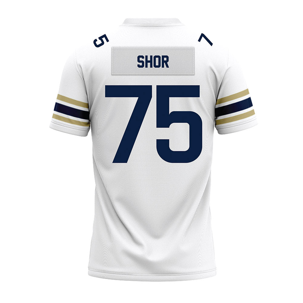 Akron - NCAA Football : Dayne Shor - White Premium Football Jersey-1
