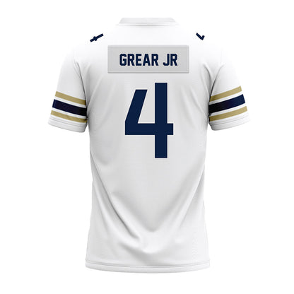 Akron - NCAA Football : Tim Grear Jr - White Premium Football Jersey-1