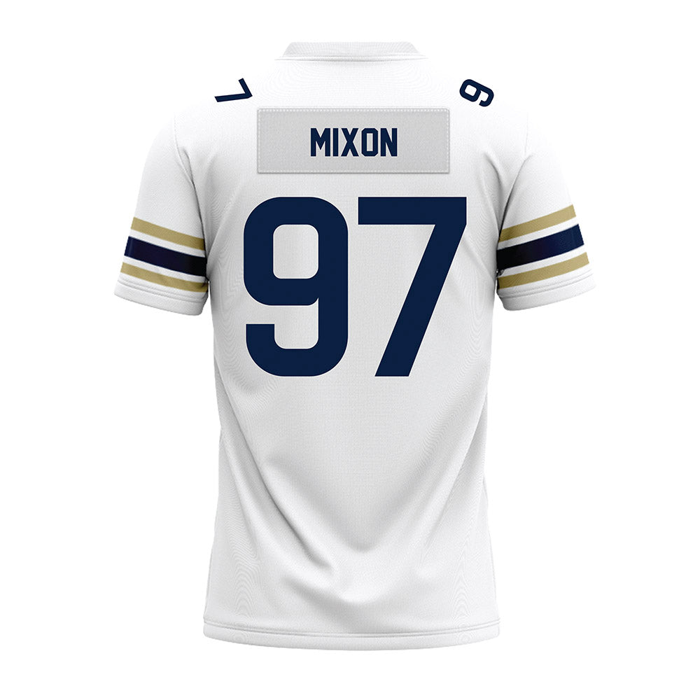 Akron - NCAA Football : Jon'Trell Mixon - White Premium Football Jersey-1