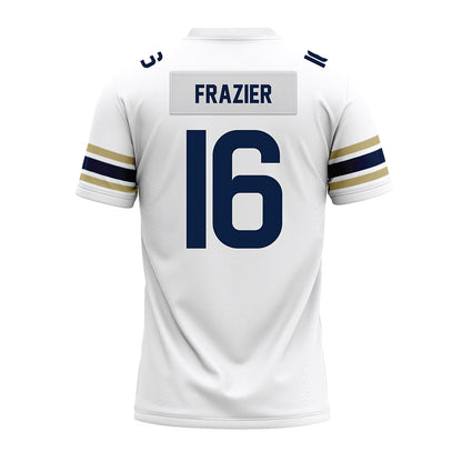 Akron - NCAA Football : Dahvon Frazier - White Premium Football Jersey-1