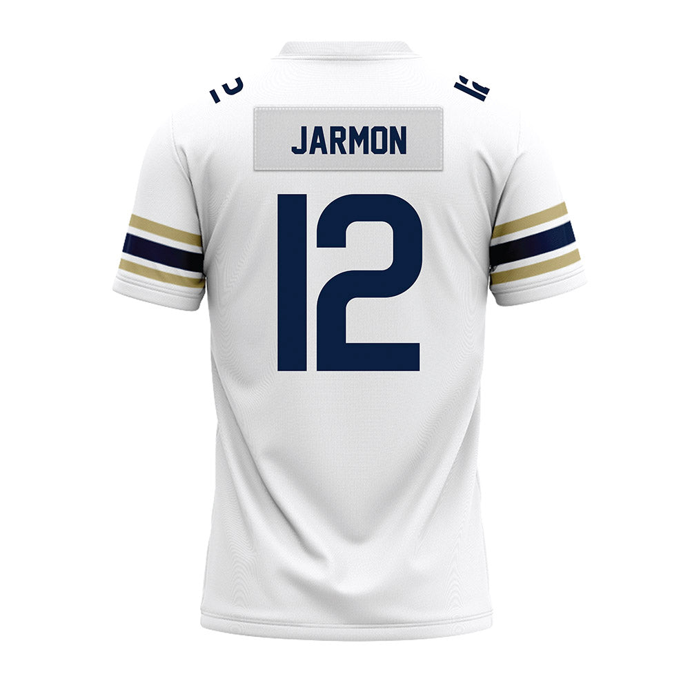 Akron - NCAA Football : Iesa Jarmon - White Premium Football Jersey-1