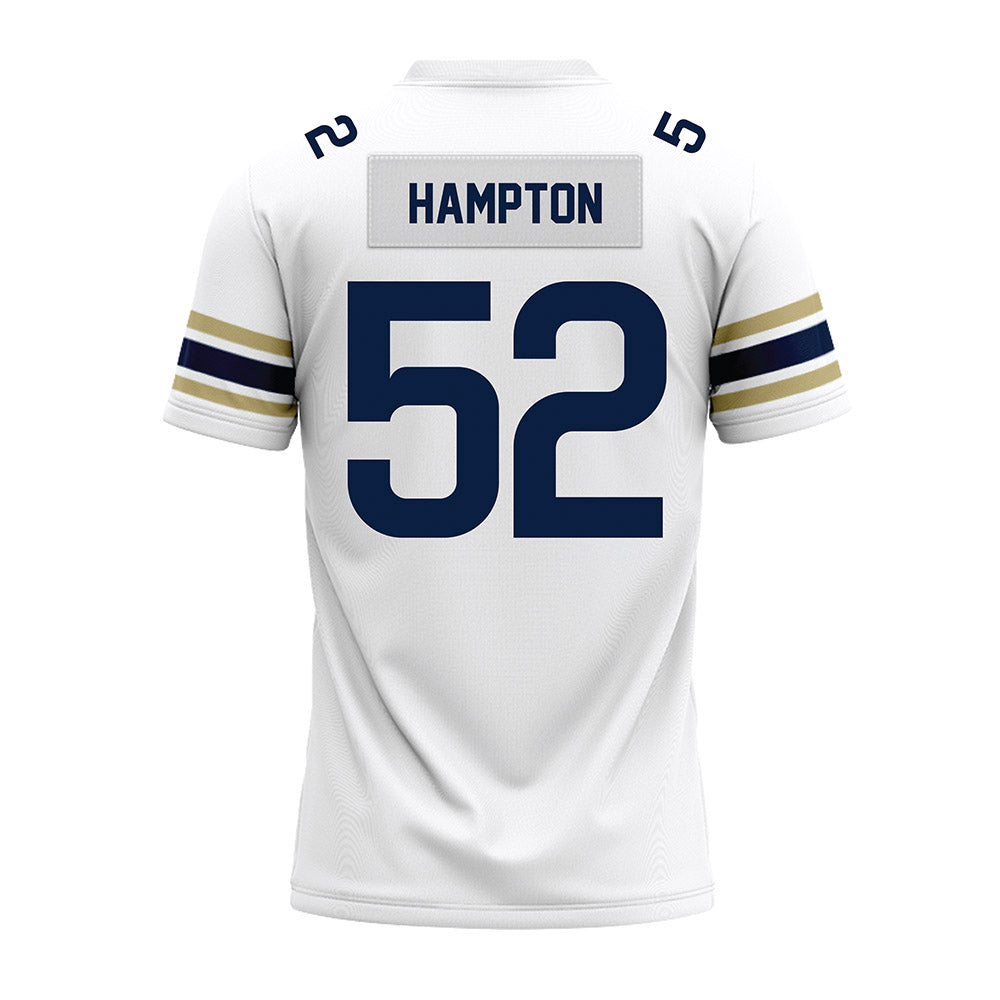 Akron - NCAA Football : Nate Hampton - White Premium Football Jersey-1
