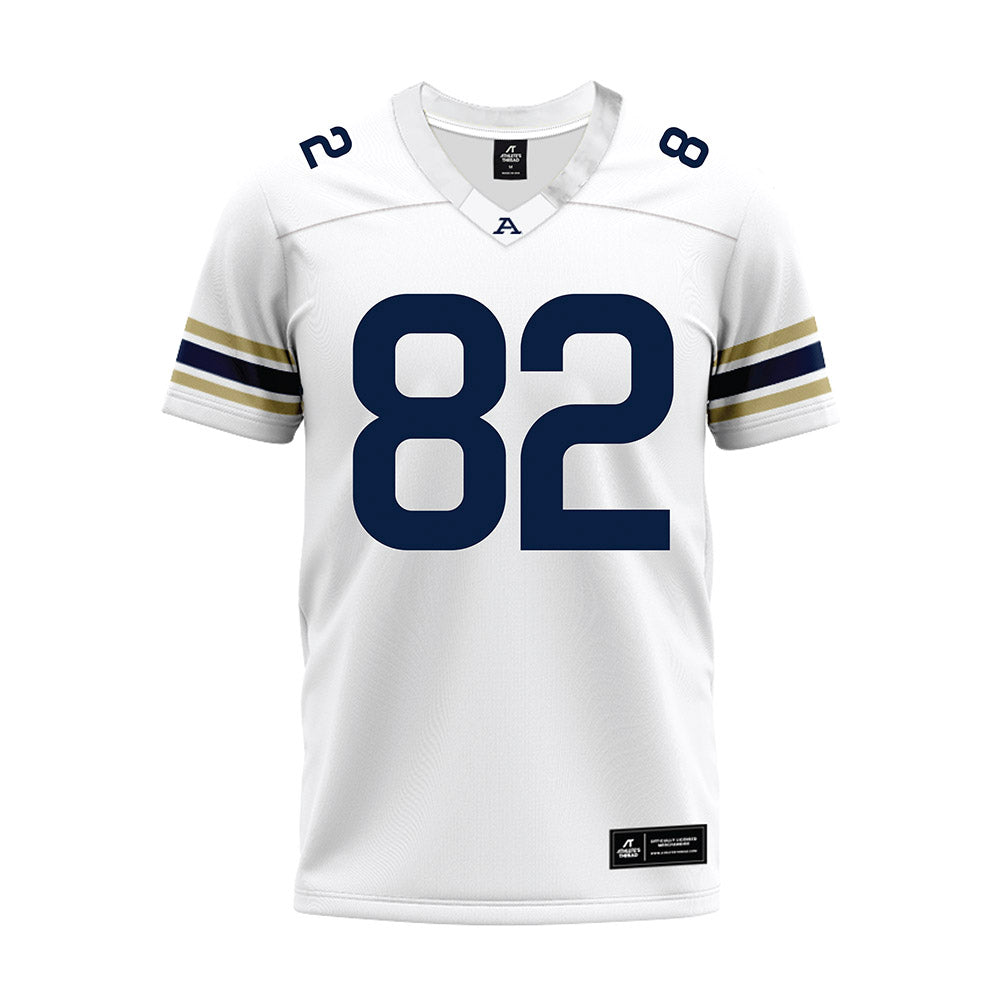 Akron - NCAA Football : Troy Hazuda - White Premium Football Jersey-0