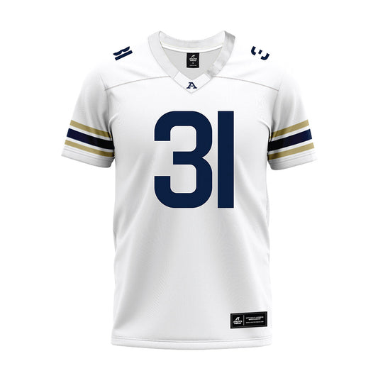 Akron - NCAA Football : Gavin James - White Premium Football Jersey-0