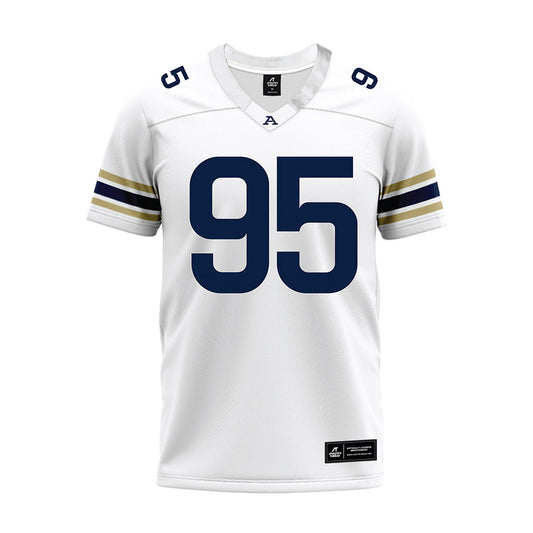 Akron - NCAA Football : Vann Kavals - White Premium Football Jersey-0